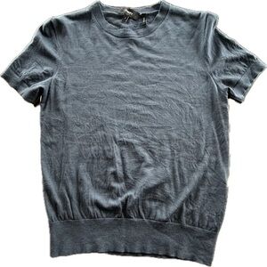 Theory Wool T Shirt Women's Small Short Sleeve Lightweight base layer